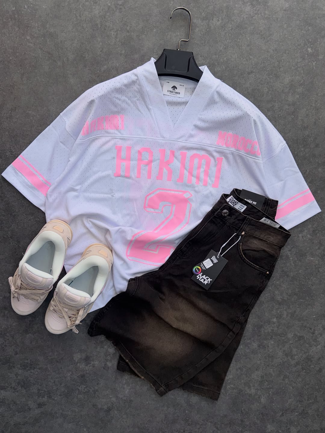 Ensemble streetwear oversize