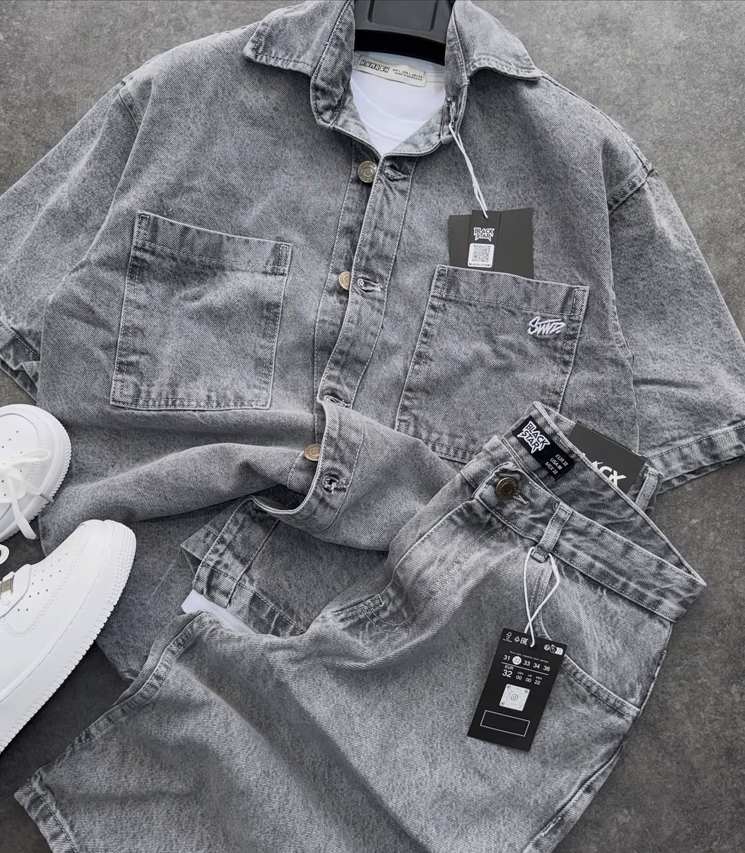 T-shirt Oversize Gris